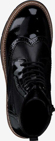 s.Oliver - Botines con cordones en negro