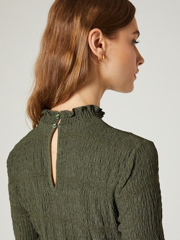 Guido Maria Kretschmer Women Shirt 'Malin' in Green