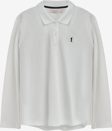 Polo Club Shirt in White: front
