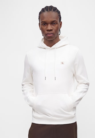Calvin Klein Jeans Μπλούζα φούτερ σε λευκό
