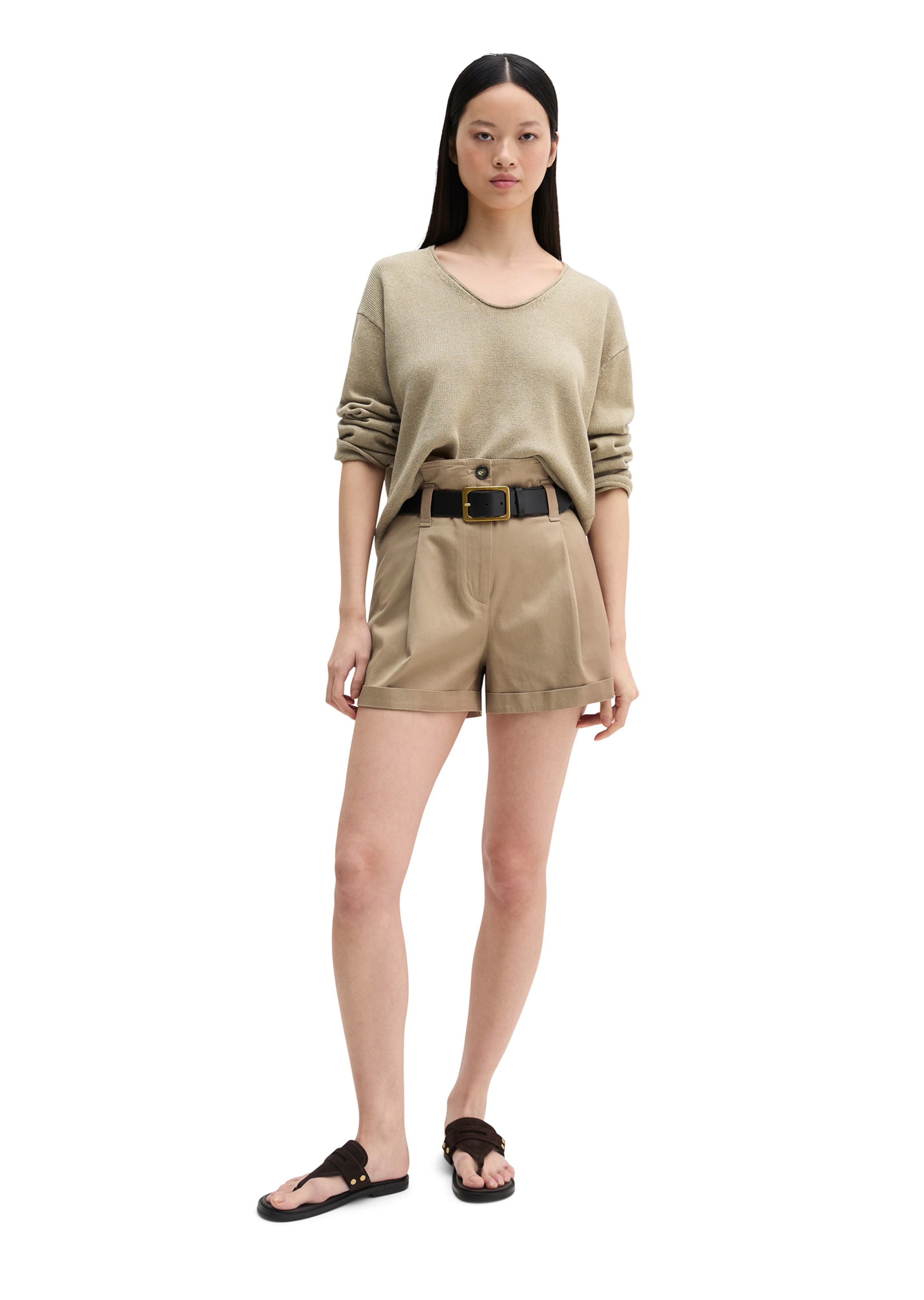 Marc O'Polo Pullover in Braun