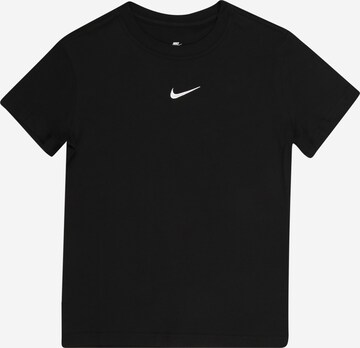 Nike SportswearMajica - crna boja: prednji dio