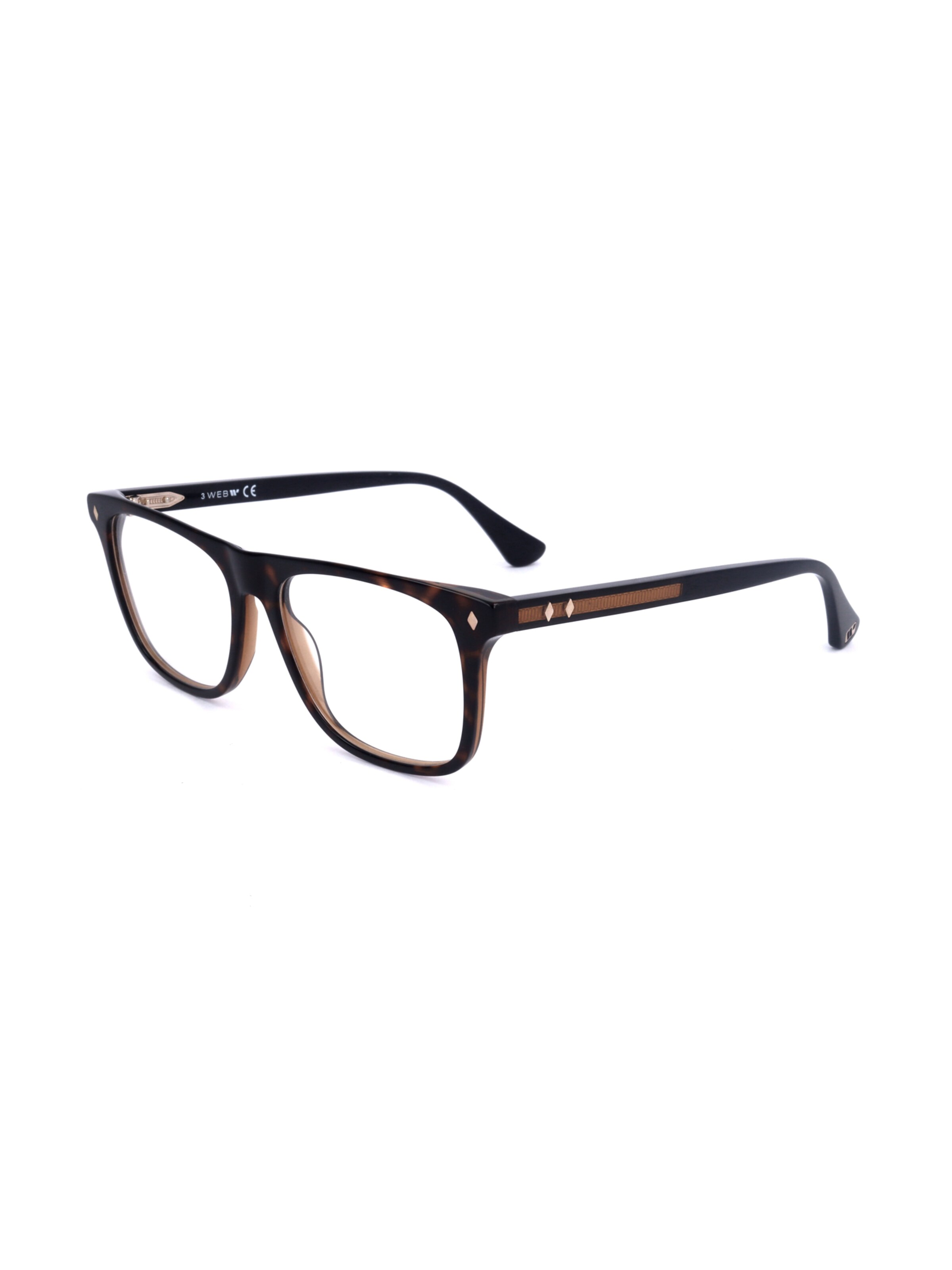 Occhiali 'WE5399' di Web Eyewear in marrone: frontale
