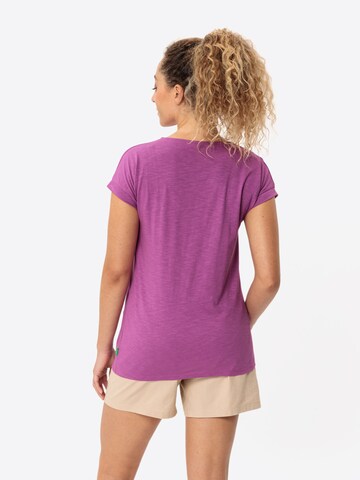 VAUDE Performance shirt 'Moja' in Purple