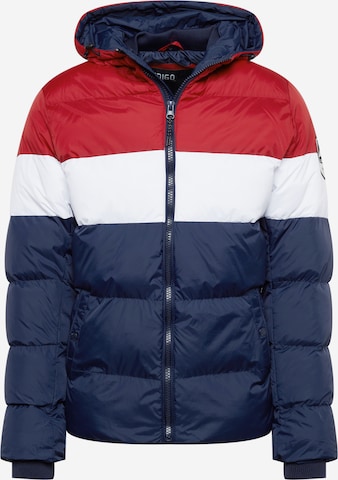 INDICODE JEANS Winter jacket 'Hoover' in Red: front