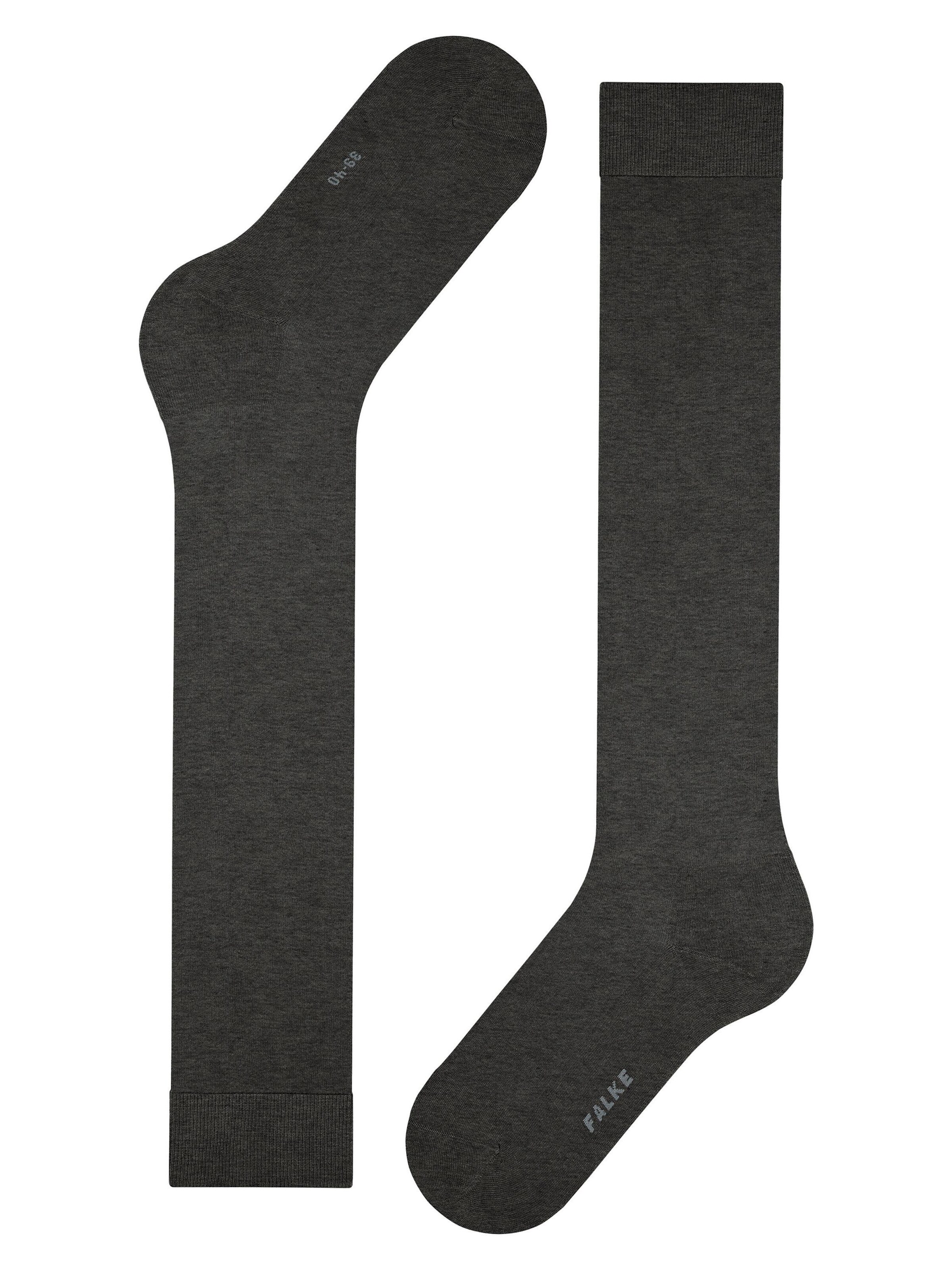 FALKE Knee High Socks 'ClimaWool' in Grey