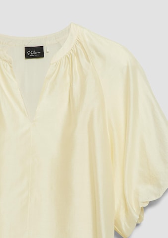 s.Oliver BLACK LABEL - Blusa en amarillo