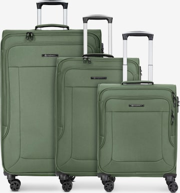 Ensemble de bagages 'Melbourne 3.0' Franky en vert : devant