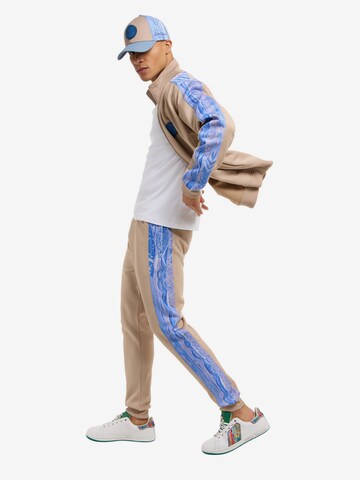 Carlo Colucci Sweatsuit ' Delogu ' in Beige