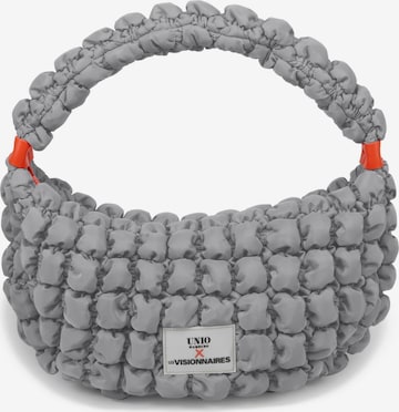 Les Visionnaires Shoulder Bag 'Unio Banana' in Grey: front