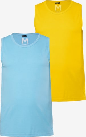 Men Plus Shirt in Blue: front