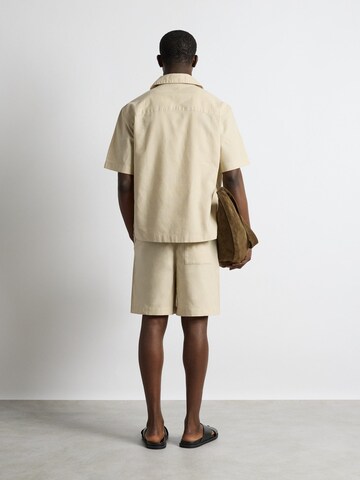 Burocs Regular Fit Hemd‌‌‌‌‌‌ in Beige
