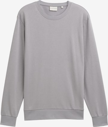 Sweat-shirt TOM TAILOR en gris : devant