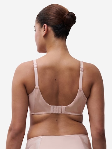 Chantelle Minimiser Bra 'GLAZE' in Pink