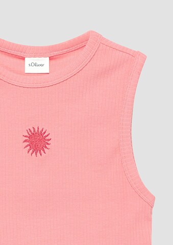 T-Shirt s.Oliver en rose