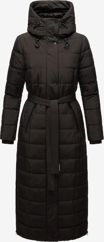 Manteau d’hiver 'Das Teil XIV' NAVAHOO en noir : devant