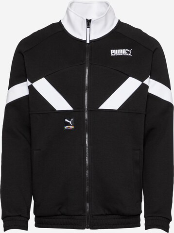 PUMA Trainingsjacke in Schwarz: predná strana