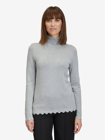 Pull-over Betty Barclay en gris : devant