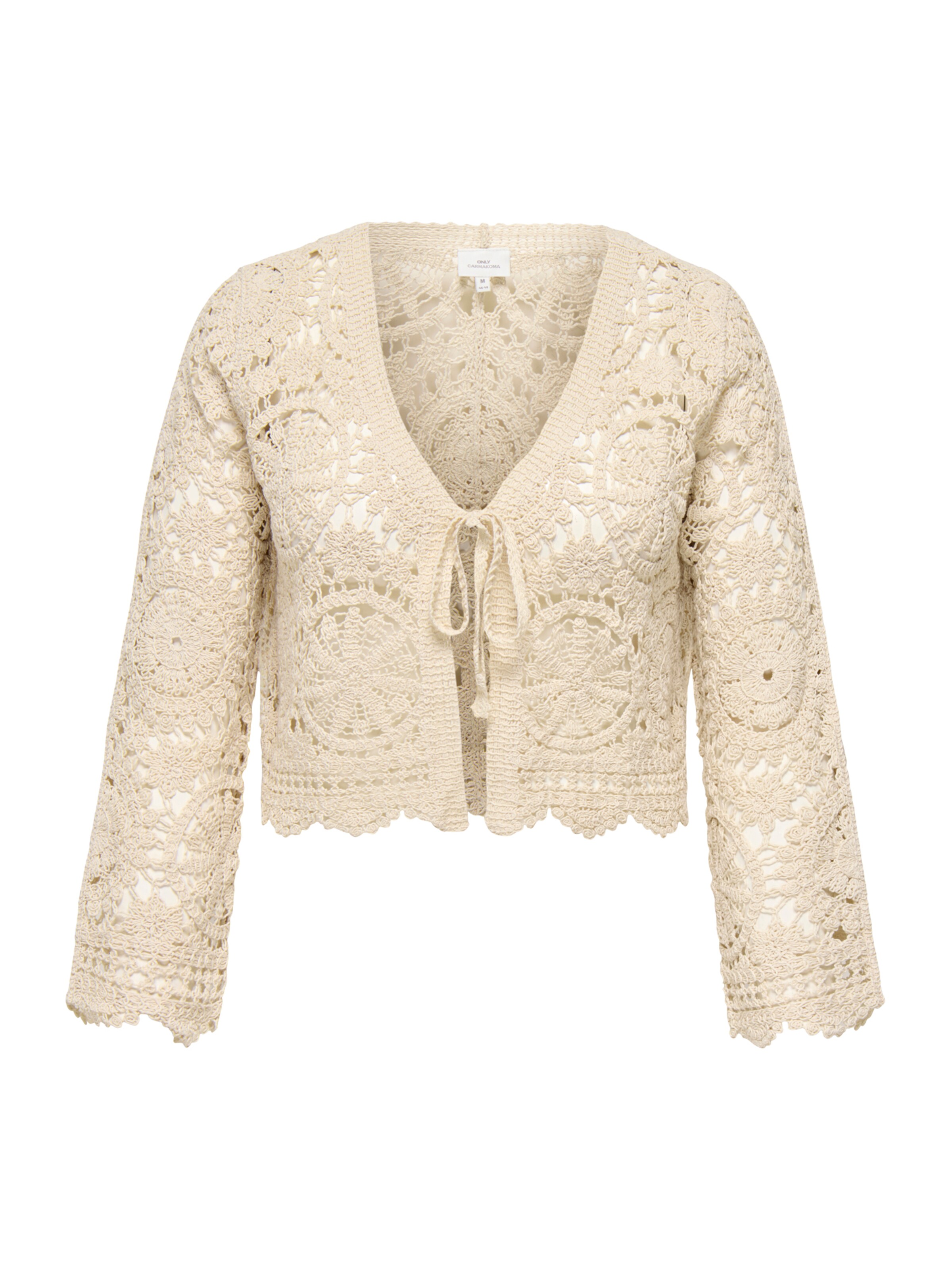 Giacchetta 'CARWATERLY' di ONLY Carmakoma in beige: frontale