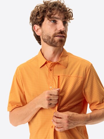 VAUDE Regular fit Functioneel overhemd 'Seiland IV' in Oranje
