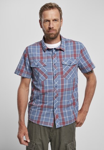 Coupe regular Chemise 'Roadstar' Brandit en bleu : devant