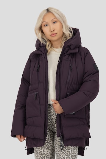 alife & kickin Winterjacke 'RachelAK A' in aubergine, Produktansicht