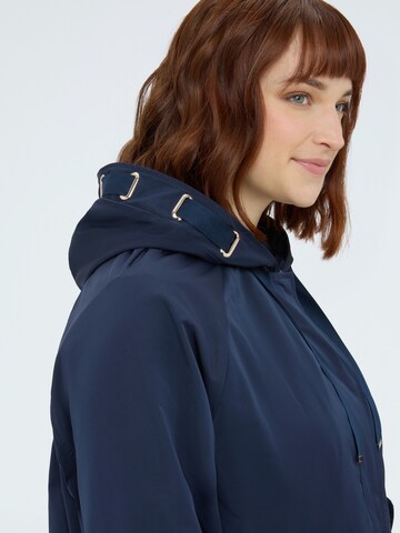 Fiorella Rubino Wintermantel in Blauw