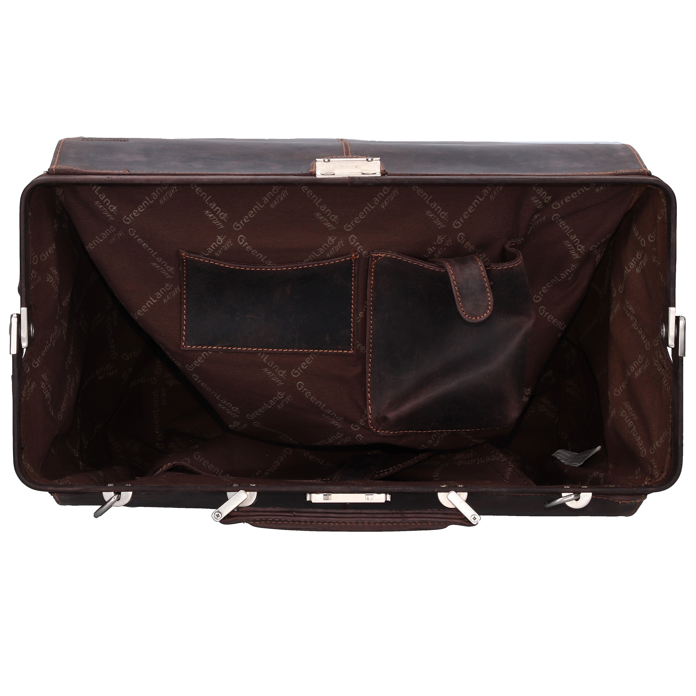 Greenland Nature Briefcase 'Westcoast' in Brown