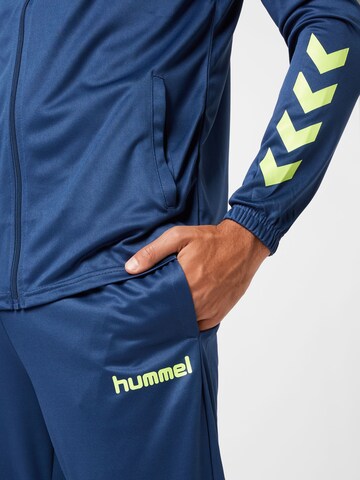 Hummel Trainingsanzug in Blau