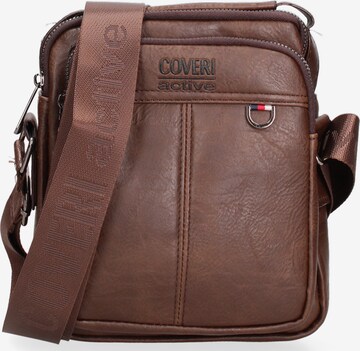Borsa a tracolla di Coveri Collection in marrone: frontale