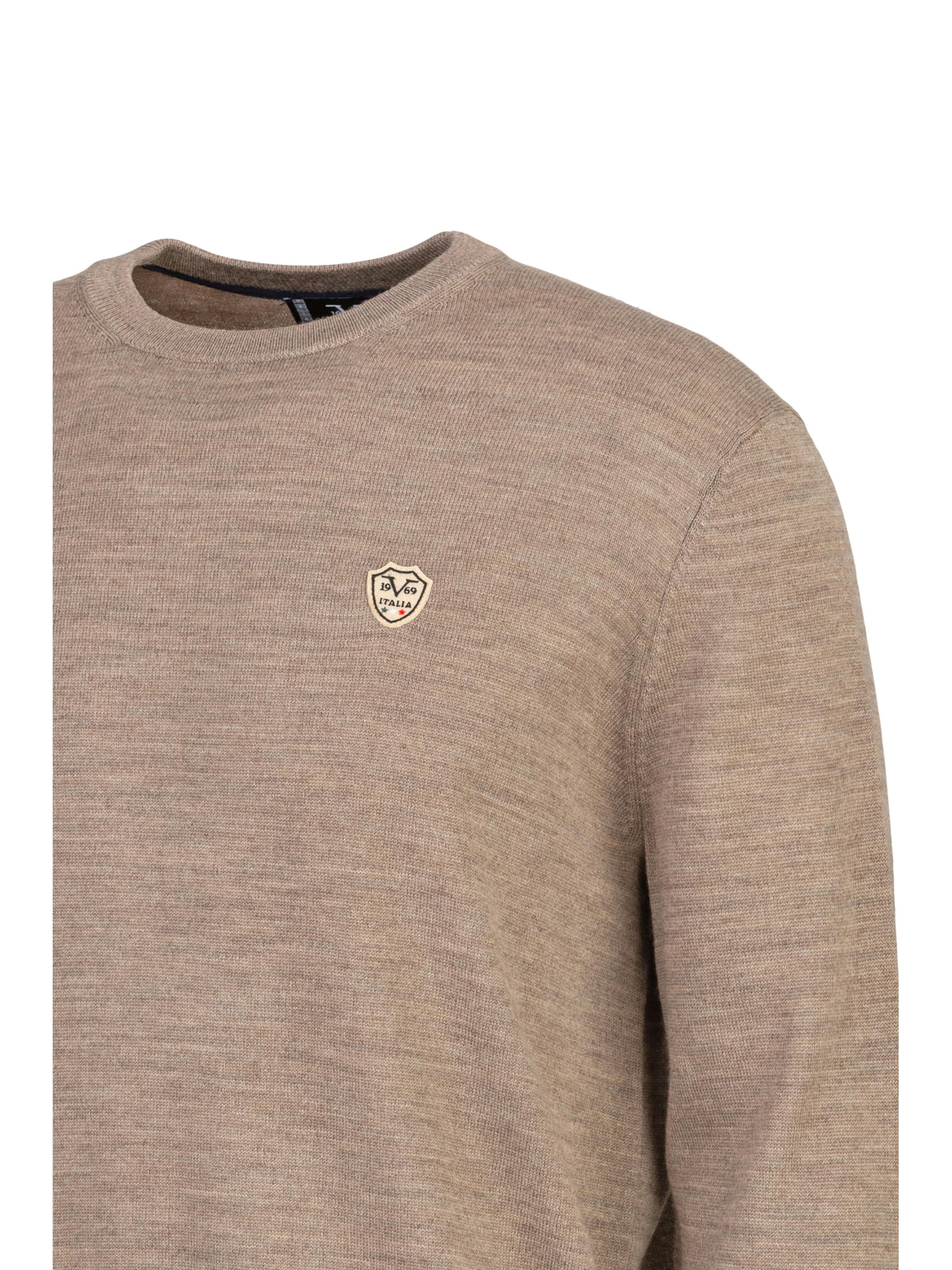 19V69 ITALIA Pullover 'Clint' in Beige