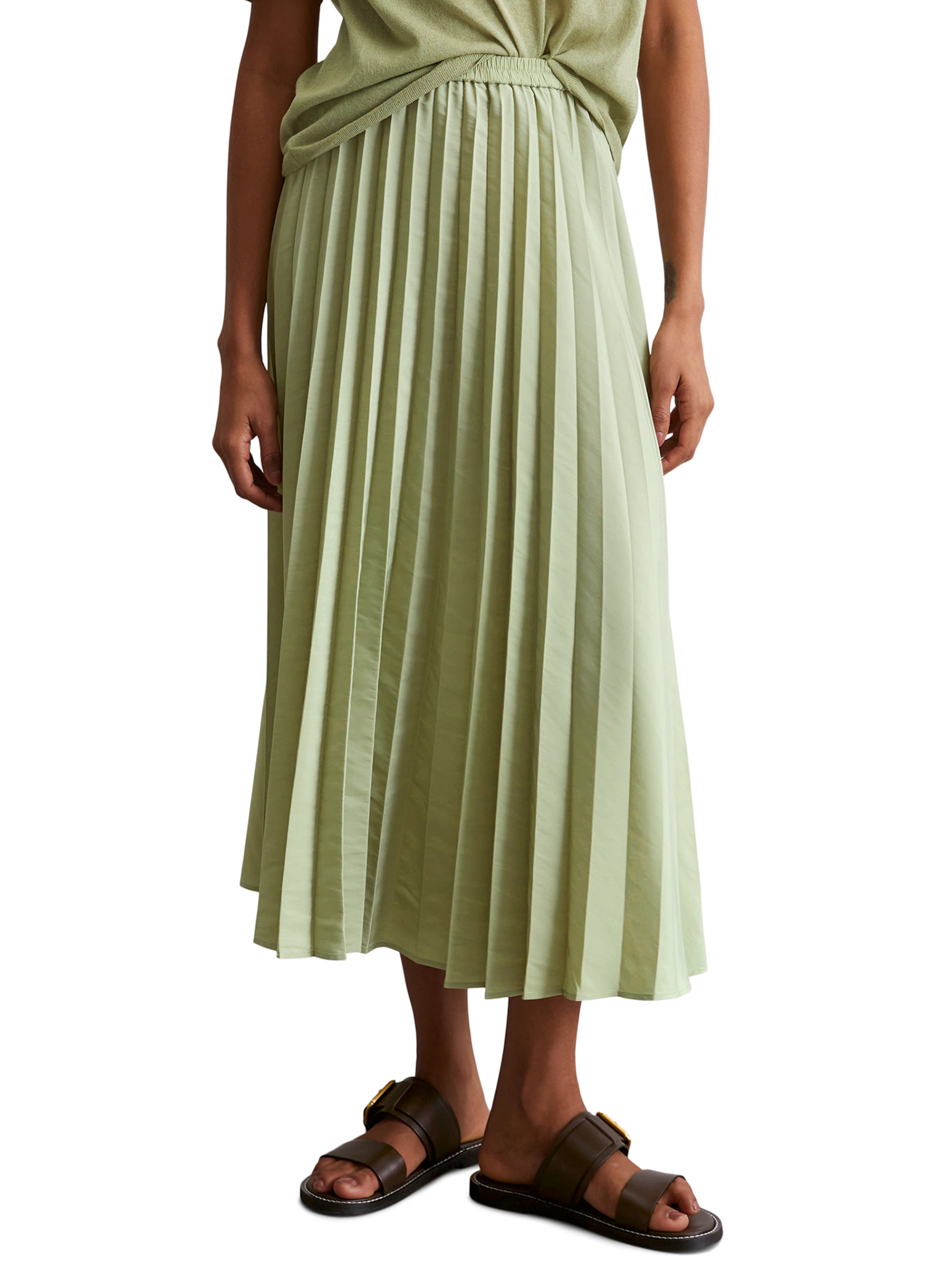 Fustă de la Marc O'Polo pe verde: față