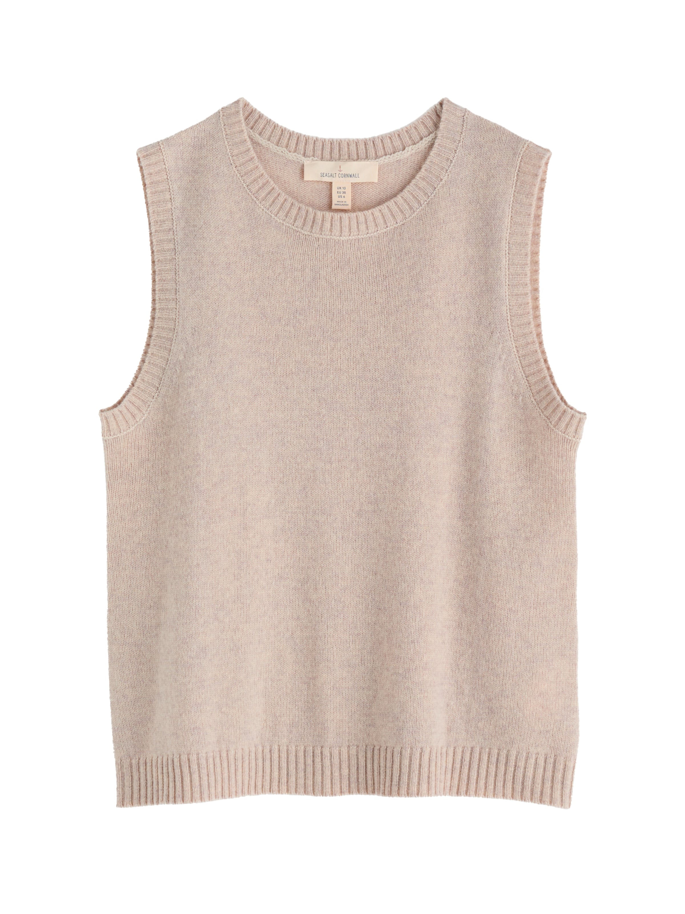 Seasalt Cornwall Trui 'East View' in de kleur Beige, Productweergave