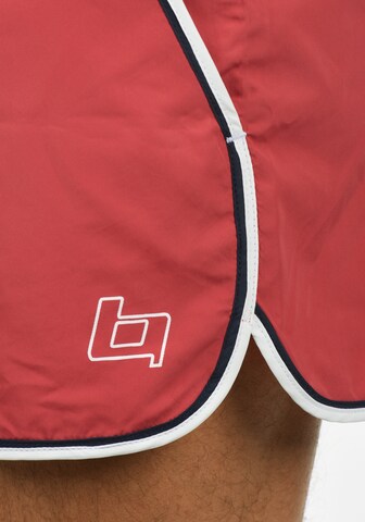 BLEND Board Shorts 'Balderian' in Red