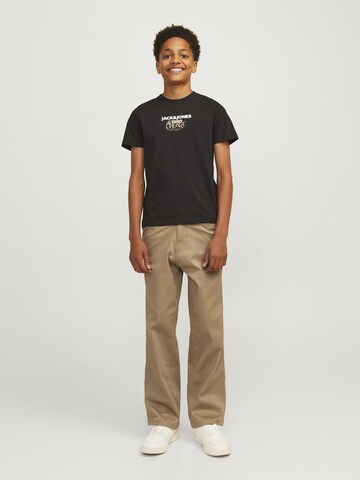 Jack & Jones Junior Wide leg Παντελόνι 'JPSTALEX' σε καφέ