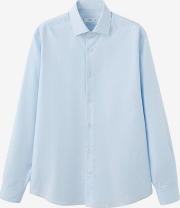 MANGO MAN Regular Fit Hemd 'Donosti' in Blau: Vorderseite