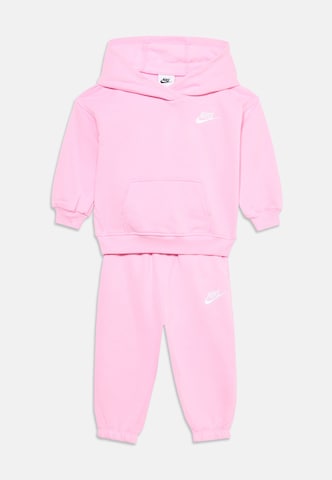Nike Sportswear Joggingpak 'CLUB FLEECE' in Roze: voorkant