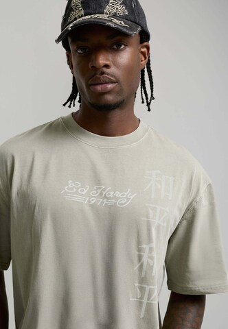 Ed Hardy Футболка 'Snake Charmer' в Зеленый