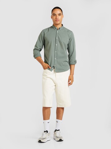 Coupe regular Chemise QS en vert