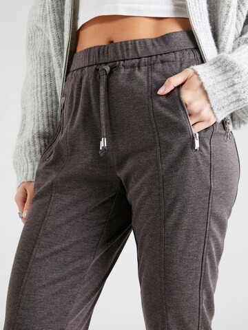 VERO MODA Regular Trousers 'MELANIE' in Grey