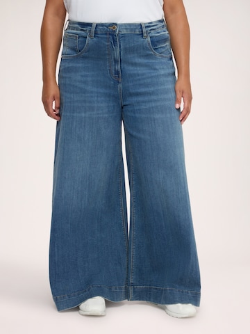 Fiorella Rubino Wide leg Jeans in Blauw