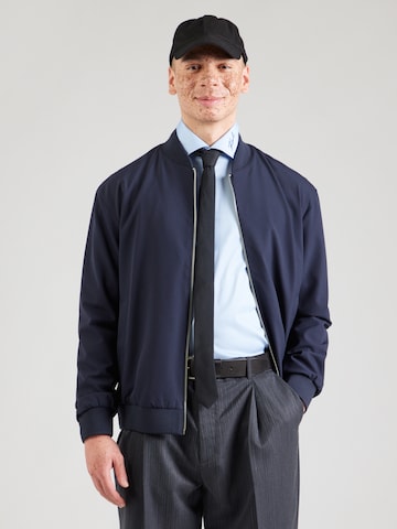 Karl Lagerfeld Přechodná bunda – modrá: přední strana