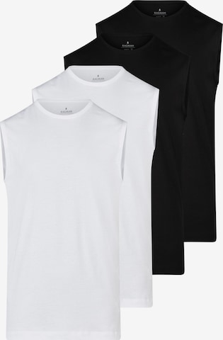 Ragman Undershirt 'Basic' in Black: front