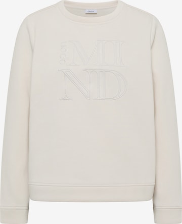 CECIL Sweatshirt in Beige: Vorderseite