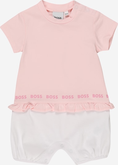BOSS Kidswear Macacão em rosa / cor-de-rosa / branco, Vista do produto