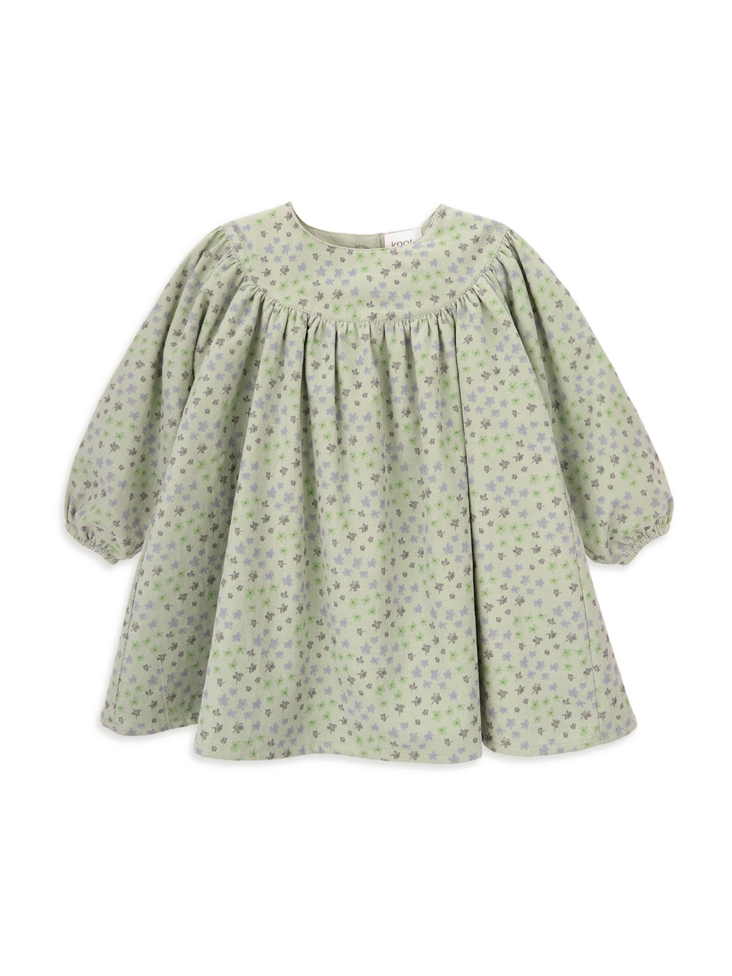 KNOT Платье в Зеленый: спереди