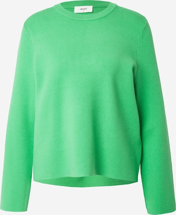 OBJECT Sweater 'REYNARD' in Green: front