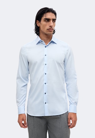 OLYMP Slim Fit Hemd in Blau: Vorderseite