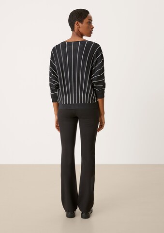 s.Oliver BLACK LABEL Sweater in Black