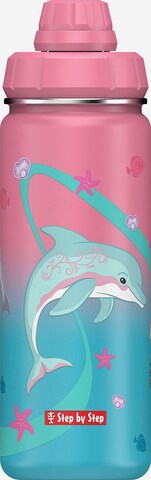STEP BY STEP Drinkfles in Roze: voorkant